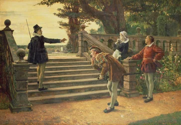 "Du är sysslolösa grunda saker: jag är inte av ditt element" Malvolio, Twelfth Night, Akt 3, Scene IV, 1890